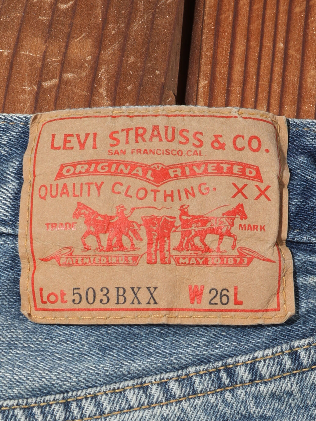 LEVI'S® VINTAGE CLOTHING503B XX Proud Mountains｜リーバイス® 公式通販